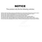 TOR Front Rear Suspension Stabilizer Bar Link Kit For Ram 2500 - Left Right Side (Driver Passenger) KTR-105870