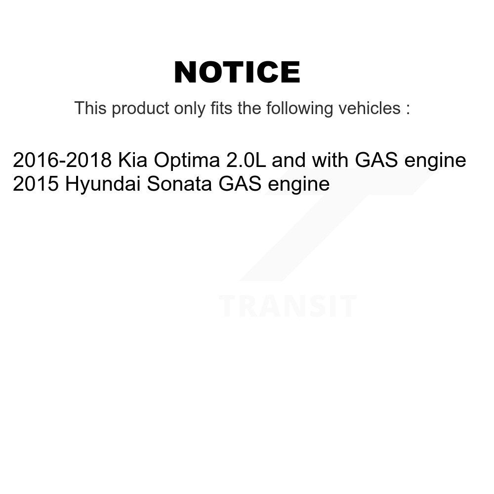 Buyers Guide for KTR-105884. Fits: Hyundai Sonata Kia Optima
