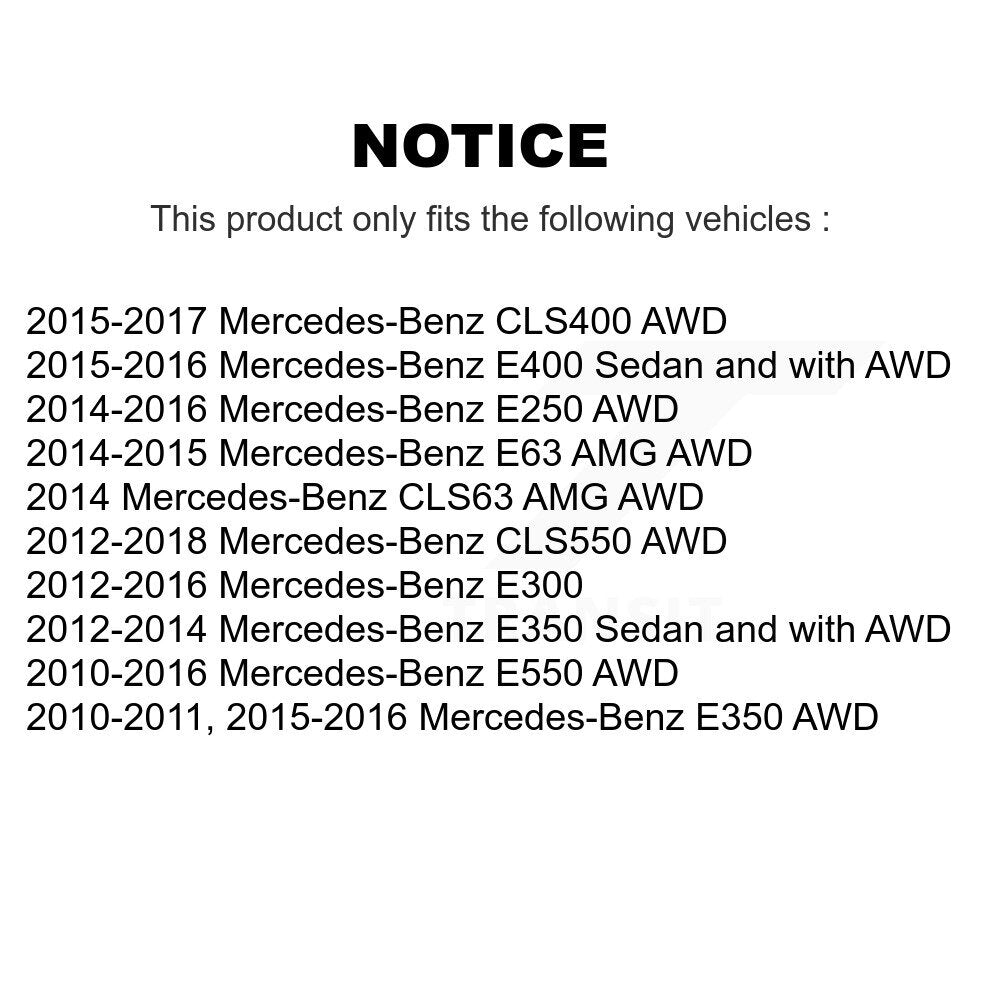 Buyers Guide for KTR-105897. Fits: Mercedes-Benz E350 E550 E400 E250 CLS550 E300 CLS400 E63 AMG CLS63 Left Right Side & more.