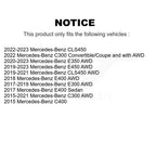 TOR Front Suspension Upper Control Arm And Ball Joint Assembly Stabilizer Bar Link Kit For Mercedes-Benz C300 E450 E400 E300 C400 E350 CLS450 - Left Right Side (Driver Passenger) KTR-105898