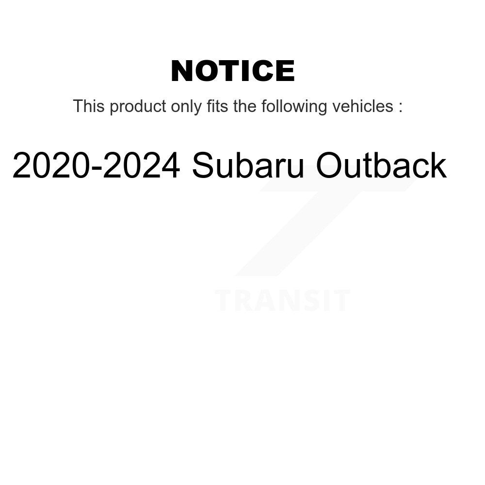 Buyers Guide for KTR-105903. Fits: 2020-2024 Subaru Outback
