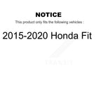 TOR Front Suspension Lower Control Arm And Ball Joint Assembly Stabilizer Bar Link Kit For 2015-2020 Honda Fit - Left Right Side (Driver Passenger) KTR-105904