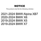 TOR Front Suspension Lower Forward Control Arm And Ball Joint Assembly Stabilizer Bar Link Kit For BMW X5 X7 X6 Alpina XB7 - Left Right Side (Driver Passenger) KTR-105993