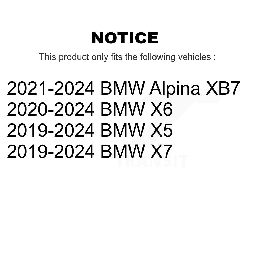 TOR Front Suspension Lower Forward Control Arm And Ball Joint Assembly Stabilizer Bar Link Kit For BMW X5 X7 X6 Alpina XB7 - Left Right Side (Driver Passenger) KTR-105993