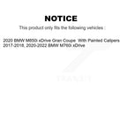 TEC Front Rear Ceramic Disc Brake Pads And Wear Sensors Kit For BMW M850i xDrive Gran Coupe M760i KTW-102169