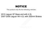 TEC Front Ceramic Disc Brake Pads And Wear Sensors Kit For Jaguar XK XF KTW-102227
