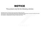 TEC Rear Ceramic Disc Brake Pads And Wear Sensors Kit For Porsche 911 718 Cayman With Cast Iron KTW-102296