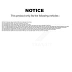 TEC Front Rear Ceramic Disc Brake Pads And Wear Sensors Kit (5Pc) For Mercedes-Benz E350 E550 CLS400 E400 KTW-102334
