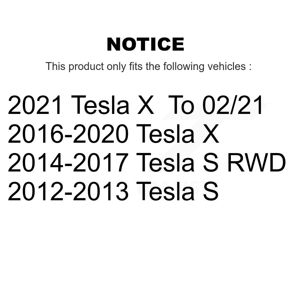 Buyers Guide for TOR-CA9204. Fits: Tesla X S
