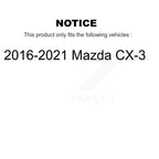 TOR Front Left (Driver Side) Lower Suspension Control Arm Ball Joint Assembly TOR-CB8003 For 2016-2021 Mazda CX-3