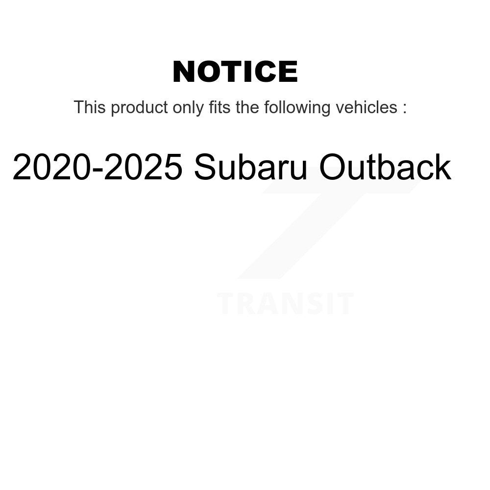 Buyers Guide for TOR-CB8404. Fits: 2020-2025 Subaru Outback