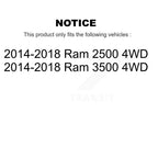 TOR At Pitman Arm Steering Drag Link TOR-DS300072 For 2014-2018 Ram 2500 3500 4WD