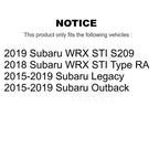TOR Front Right (Passenger Side) Outer Steering Tie Rod End TOR-ES801217 For Subaru Outback Legacy WRX STI