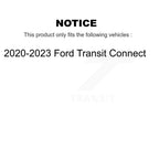 TOR Front Left (Driver Side) Outer Steering Tie Rod End TOR-ES801535 For 2020-2023 Ford Transit Connect