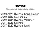 TOR Front Left (Driver Side) Outer Steering Tie Rod End TOR-ES801660 For Hyundai Kona Electric Kia Ioniq Niro EV Veloster