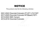 TOR Front Inner Steering Tie Rod End TOR-EV801271 For Chevrolet Colorado GMC Canyon