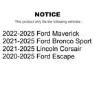 TOR Front Inner Steering Tie Rod End TOR-EV801573 For Ford Escape Bronco Sport Maverick Lincoln Corsair
