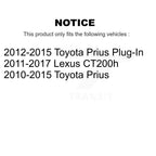 TOR Front Inner Steering Tie Rod End TOR-EV801607 For Toyota Prius Lexus CT200h Plug-In