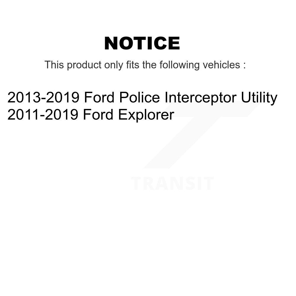 Buyers Guide for TOR-K200778. Fits: Ford Explorer Police Interceptor Utility