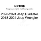 TOR Front Suspension Stabilizer Bar Link Kit TOR-K700908 For Jeep Wrangler Gladiator