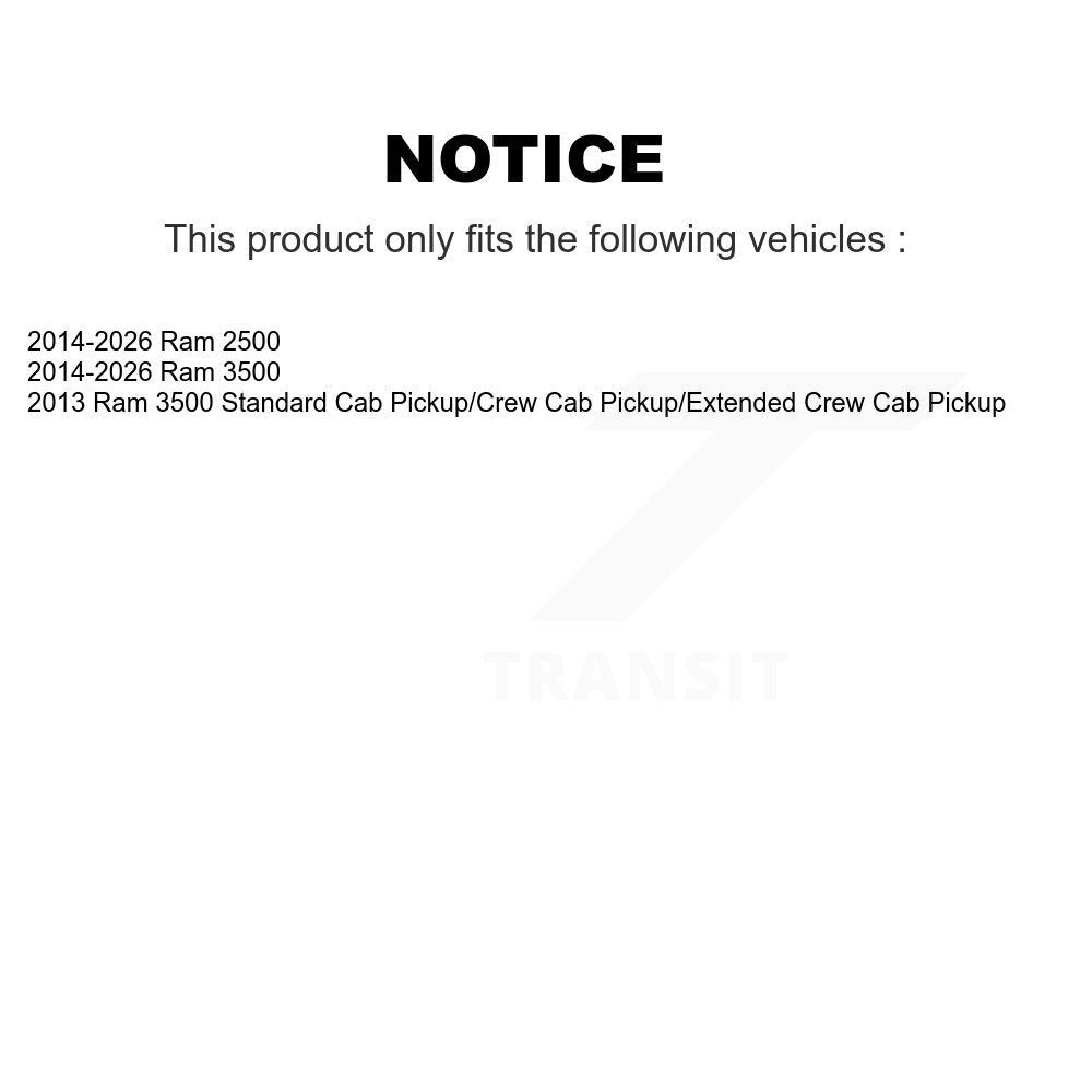 Buyers Guide for TOR-K750889. Fits: Ram 2500 3500