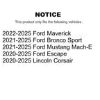 TOR Front Suspension Stabilizer Bar Link Kit TOR-K750984 For Ford Escape Bronco Sport Maverick Mustang Mach-E Lincoln Corsair