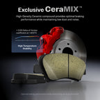 CMX Front Ceramic Disc Brake Pads And Wear Sensor Pairs Kit For 2025 Mini Cooper With John Works Package KCW-101671