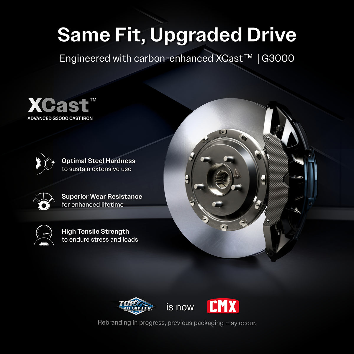 Transit Auto Rear Disc Brake Rotors And Semi-Metallic Pads Kit For Chevrolet Blazer Traverse Equinox EV Cadillac GMC Acadia XT5 Buick Enclave XT6 Limited K8S-104178