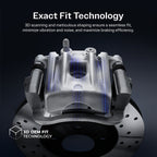 CMX Rear Left (Driver Side) Disc Brake Caliper SLC-19B2577 For Volkswagen Beetle Golf City Audi TT